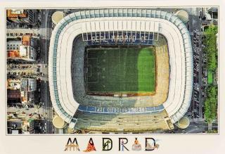 Pohlednice stadion VF, Madrid , Estadio Santiago Bernabéu