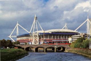 Pohlednice stadion VF, Millenium Stadium, Cardiff Arms Park, Wales