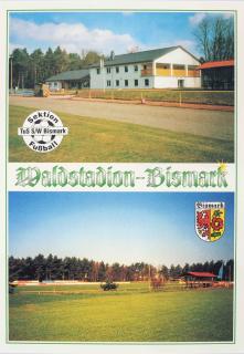 Pohlednice stadion, Waldstadion Bismark