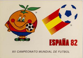 Pohlednice XII Campeonato Mundial de futbol, Espana, 1982