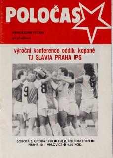 POLOČAS SLAVIA - mimořádné vydání 1989
