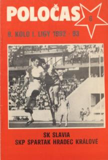 POLOČAS SLAVIA Praha vs. Hradec Králové 1988 89 ( 6 )
