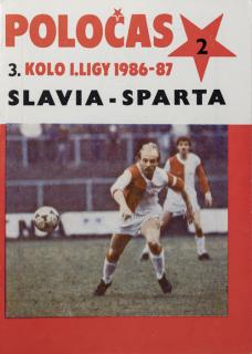 POLOČAS SLAVIA Praha vs.Sparta Praha, 1986