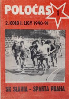 POLOČAS SLAVIA Praha vs. Sparta Praha, 1990