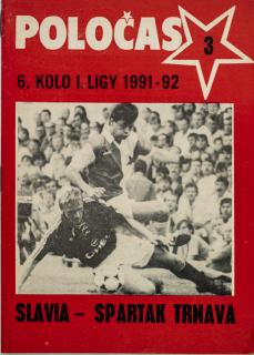 POLOČAS SLAVIA Praha vs. Spartak Trnava 1991 92