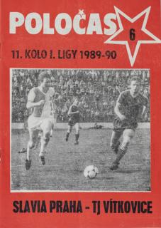 Poločas Slavia Praha vs. TJ Vítkovice, 1989