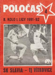 POLOČAS SLAVIA Praha vs. TJ Vítkovice, 1991/92