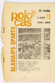 Poločas Slavia - Sparta, 1978-79