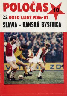 POLOČAS SLAVIA   vs. Bánská Bystrica 1986 87