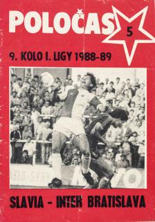 Poločas Slavia  vs. Inter Bratislava 1988 89 (5)