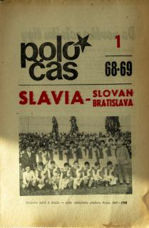 Poločas Slavia vs. Slovan Bratislava , Memoriál J. Laufra,1968