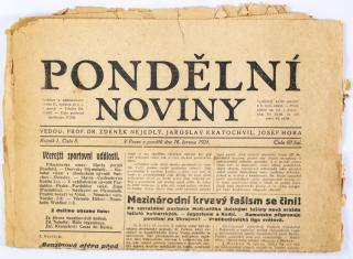 Pondělní noviny, 16. VI. 1924, č. 8