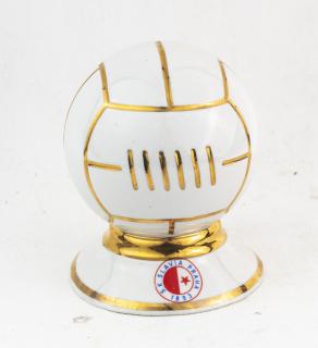 Porcelánový míč SK Slavia Praha