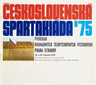 Program- Československá spartakiáda, 1975