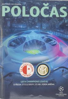 Program Champions  LEAGUE SLAVIA vs. Inter Milan, 2019