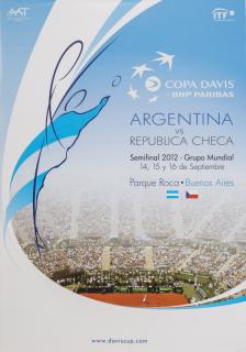 Program, Davis Cup , Argentina v. Republica Checa, 2012