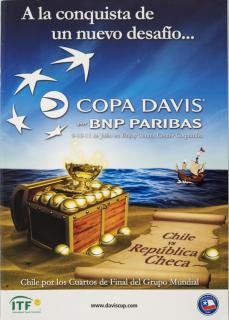 Program, Davis Cup , Chile v. República Checa, 2010