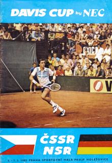 Program  Davis Cup, ČSSR v. NSR, 1982