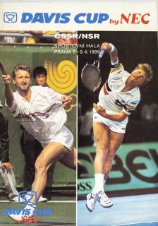 Program  Davis Cup, ČSSR v. NSR, 1989