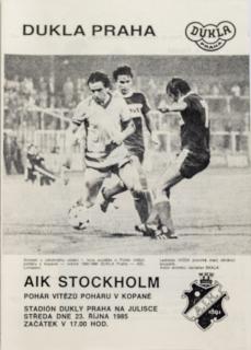 Program Dukla v. AIK Stockholm, PVP 1985