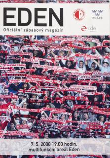 Program EDEN,  zápasový magazín, SK Slavia Prague vs. Oxford University, 2008