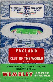 Program, England v. Rest of the World, 1963