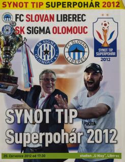 Program, FC Liberec v. SK Olomouc, Superpohár 2012