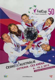Program, Fed Cup , Česká republika v. Austrálie, 2013
