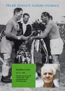 Program fotbal, ČSSR v.SUI, 90 let fotbalu