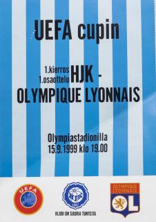 Program fotbal, EUFA Cupin, HJK v. Olympique Lyonnais, 1999