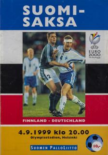 Program fotbal, Finsko v. Německo, 1999