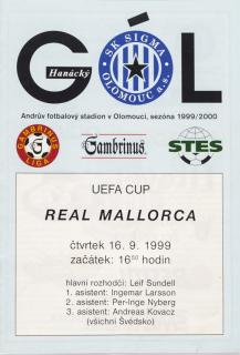 Program GÓL,   SK Sigma Olomouc v. Real CD Mallorca, 1999