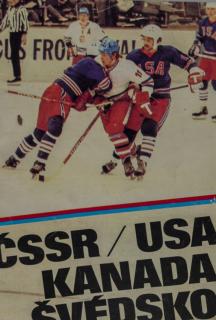 Program hokej  ČSSR, Švédsko, Kanada, USA, 1977