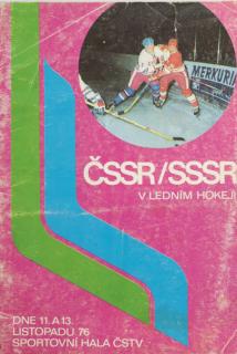 Program hokej  ČSSR v. SSSR, 1976