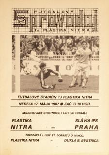 Program k utkání NITRA vs. Slavia Praha