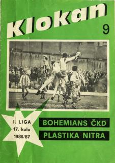 Program Klokan, Bohememians ČKD v. Plastika Nitra, 1986/87