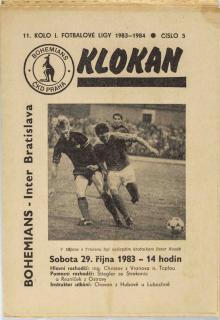 Program Klokan, Slovnaft Bratislava, 1983/1984 (5)