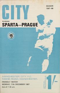 Program Manchester CITY vs. SPARTA Praha