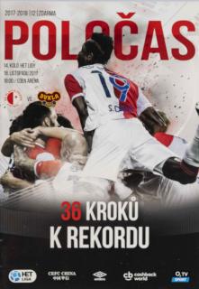 Program Poločas,  Slavia Praha, 14. kolo HET ligy, 36 kroků k rekordu, 2017