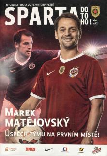 Program Sparta v. FC Plzeň, 2/14, Marek Matějovský
