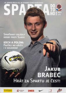 Program Sparta v. SK Dynamo Budějovice, 08/12, Jakub Brabec