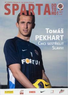 Program Sparta v. SK Slavia Praha, 4/11, Tomáš Pekhart