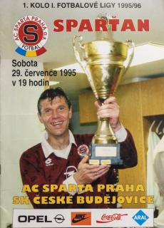 Program Sparťan, AC Sparta Praha vs. Čes. Budějovice, 1995