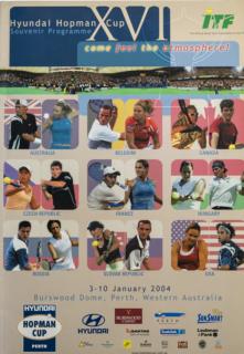 Program - tennis Hopman Cup, 2004