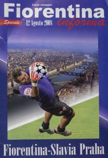 Program UEFA CHAMPIONS LEAGUE Fiorentina vs. Slavia