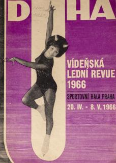Program - Vídeňská lední revue, 1966