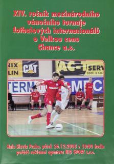 Program, XIV. ročník derby pražských S, fotbalových Internacionálů, 2008
