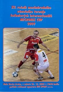 Program, XV. ročník derby pražských S, fotbalových Internacionálů, 2009