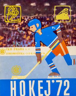 Propagační materiál, Hokej, 1972