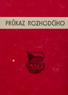 Průkaz rozhodčího, 1966